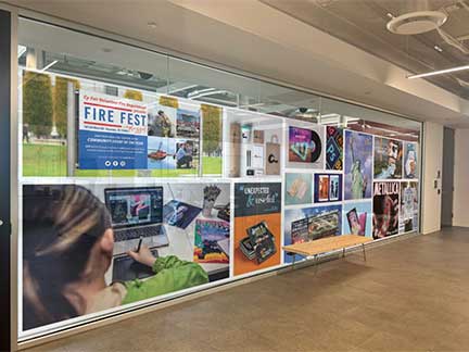 Lone Star College large-format graphics project placeholder